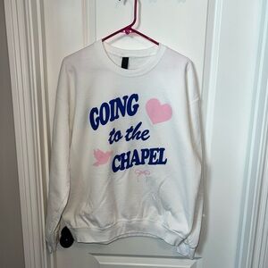 Viral Going to the Chapel sweatshirt and shorts set